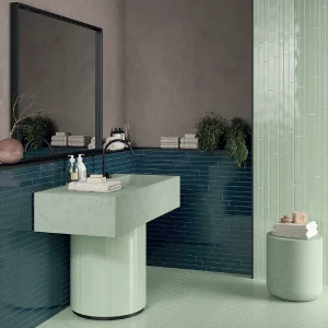 Keradom Self Style Twiggy Blu Petrolio menta